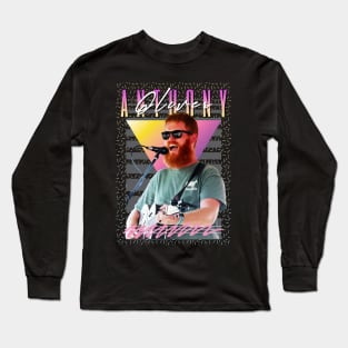 Oliver Anthony Retro Aesthetic Fan Art Long Sleeve T-Shirt